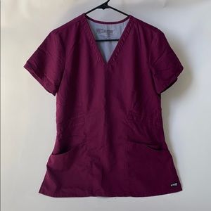 Grey’s Anatomy women’s scrub top